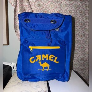 Vintage Camel Blue Backpack - RARE